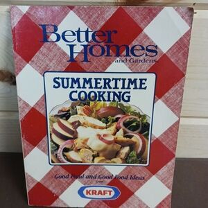 Vintage 1990 Better Homes Gardens “Summertime Cooking” Cookbook!